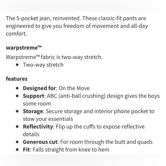 Lululemon ABC Pant Navy - Picture 15 of 15